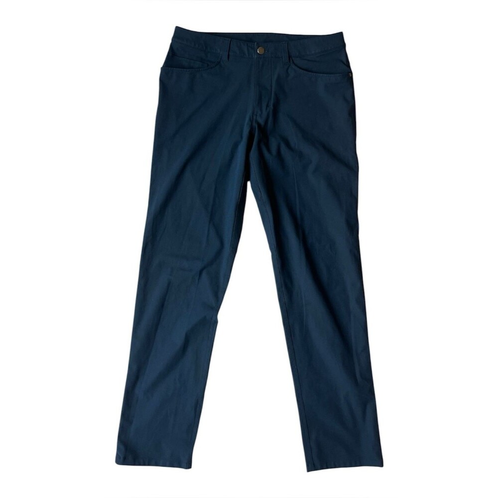 Lululemon ABC Slim Fit Navy Blue Pants Mens 31